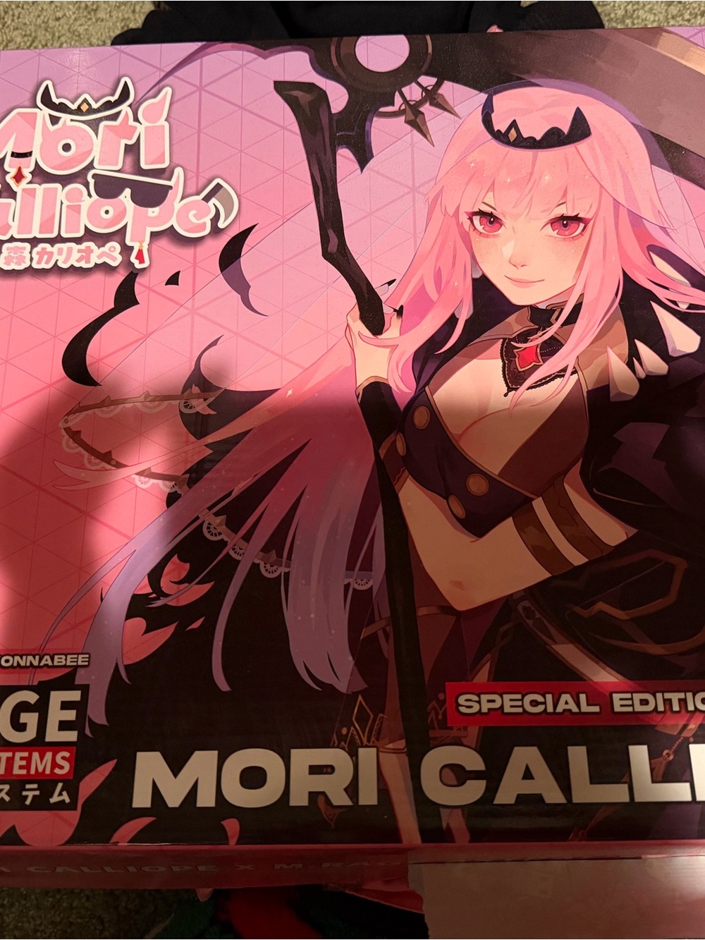 Mori Calliope Special Edition jacket - Pink Anime Reaper